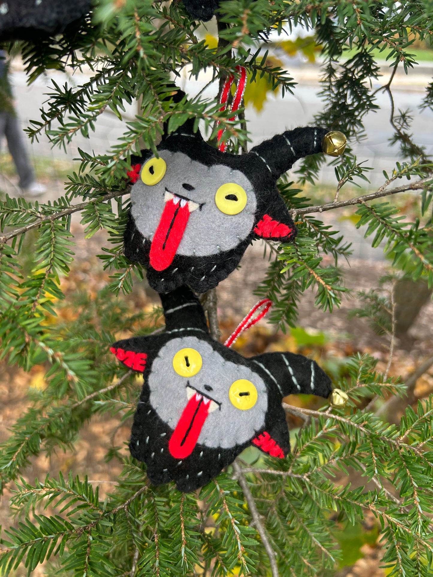 Felt Krampus Ornament