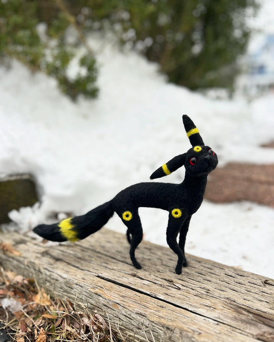 Magical Black Ghost Fox