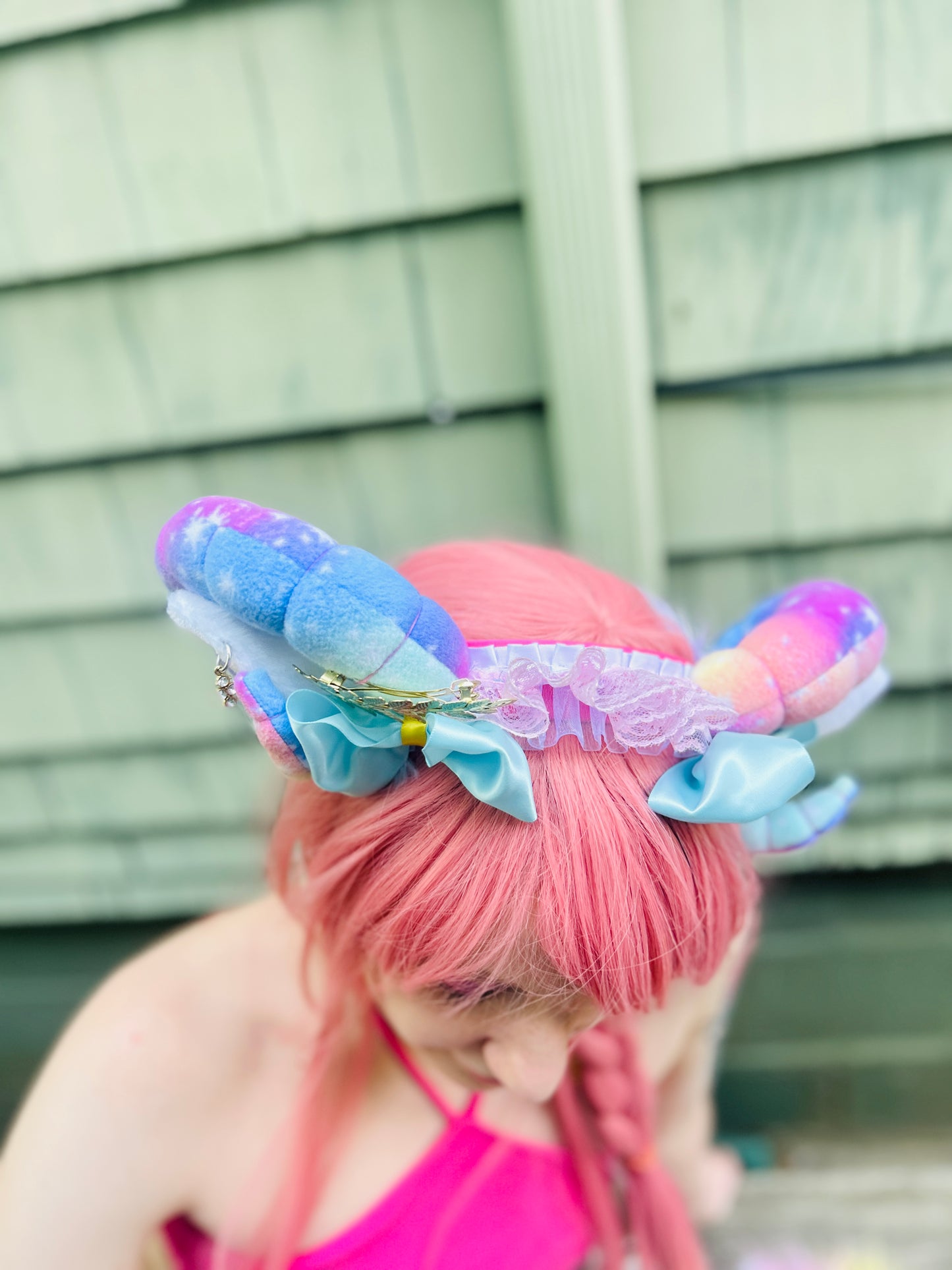 Space Candy Ram Horn Headband