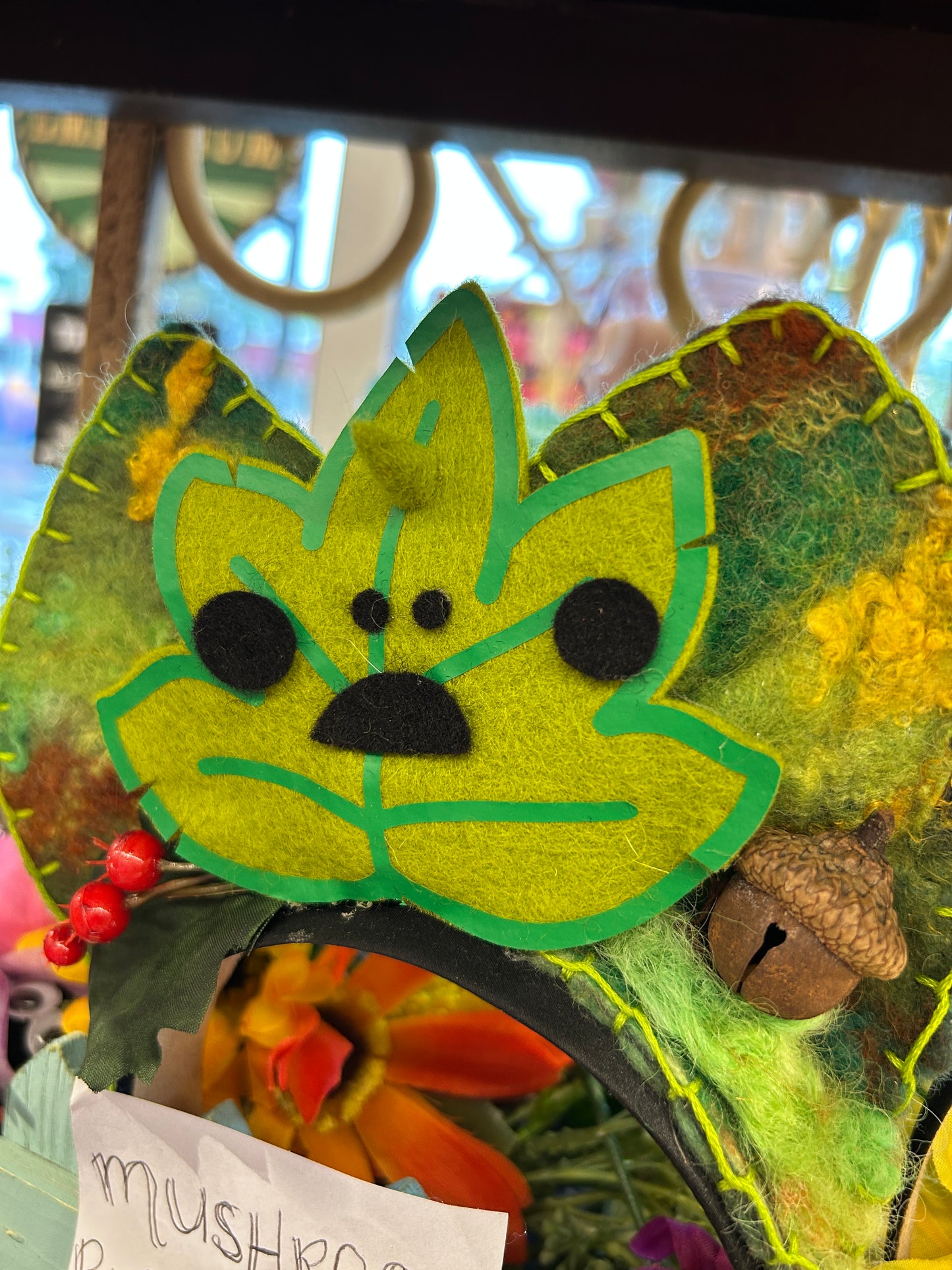 Wet Felted Bows: Leafy Green Guys