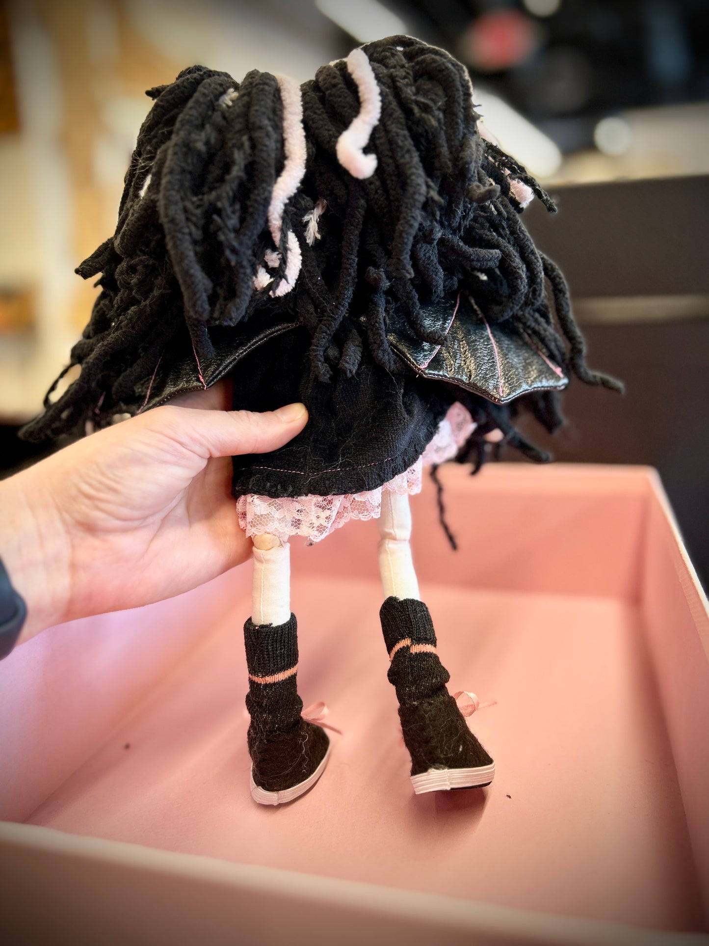 OOAK Handmade Ball Jointed Rag Doll - Stella Vampirella