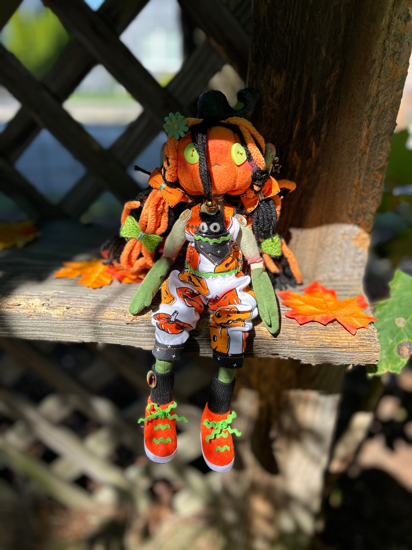 OOAK Handmade Ball Jointed Rag Doll - Tobey