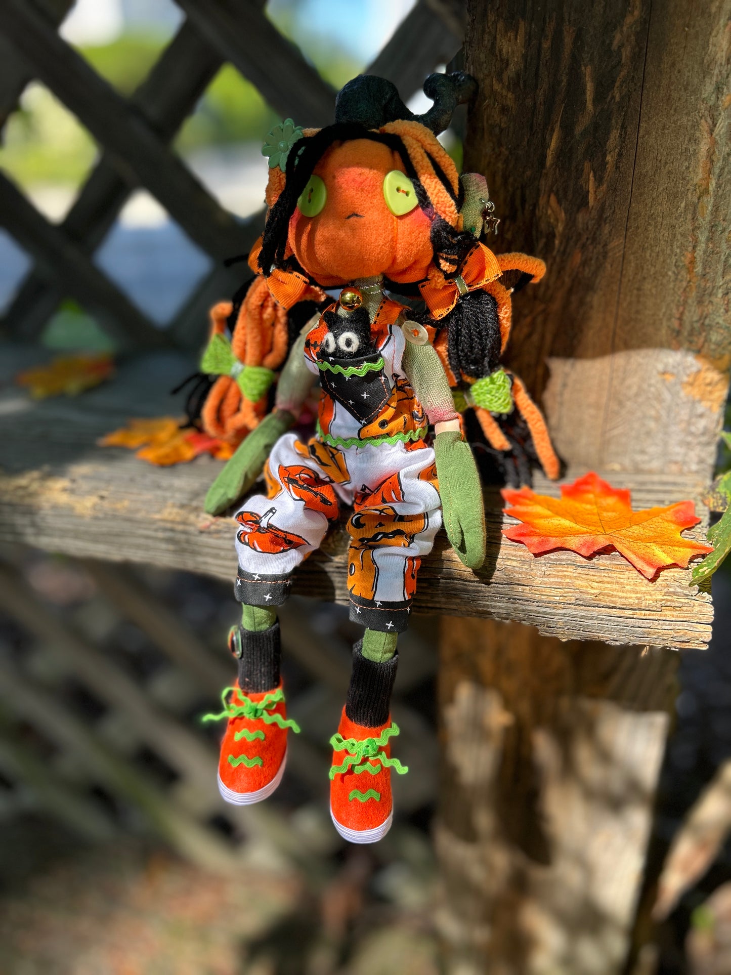 OOAK Handmade Ball Jointed Rag Doll - Tobey