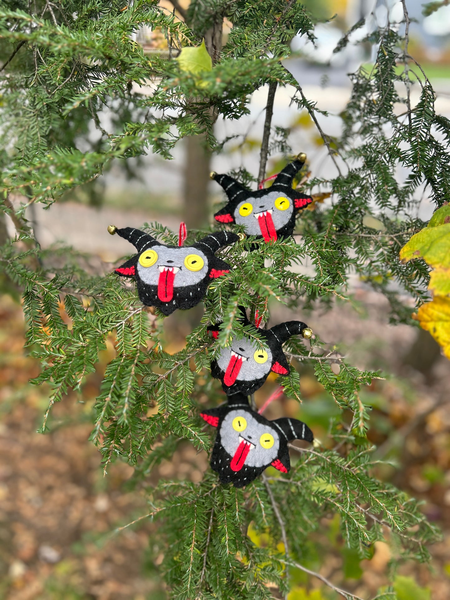 Felt Krampus Ornament