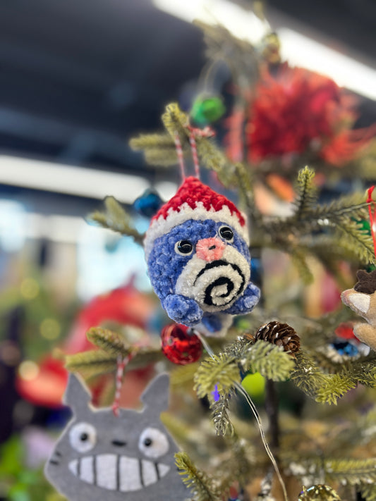 Xmas Fish Creature Ornament