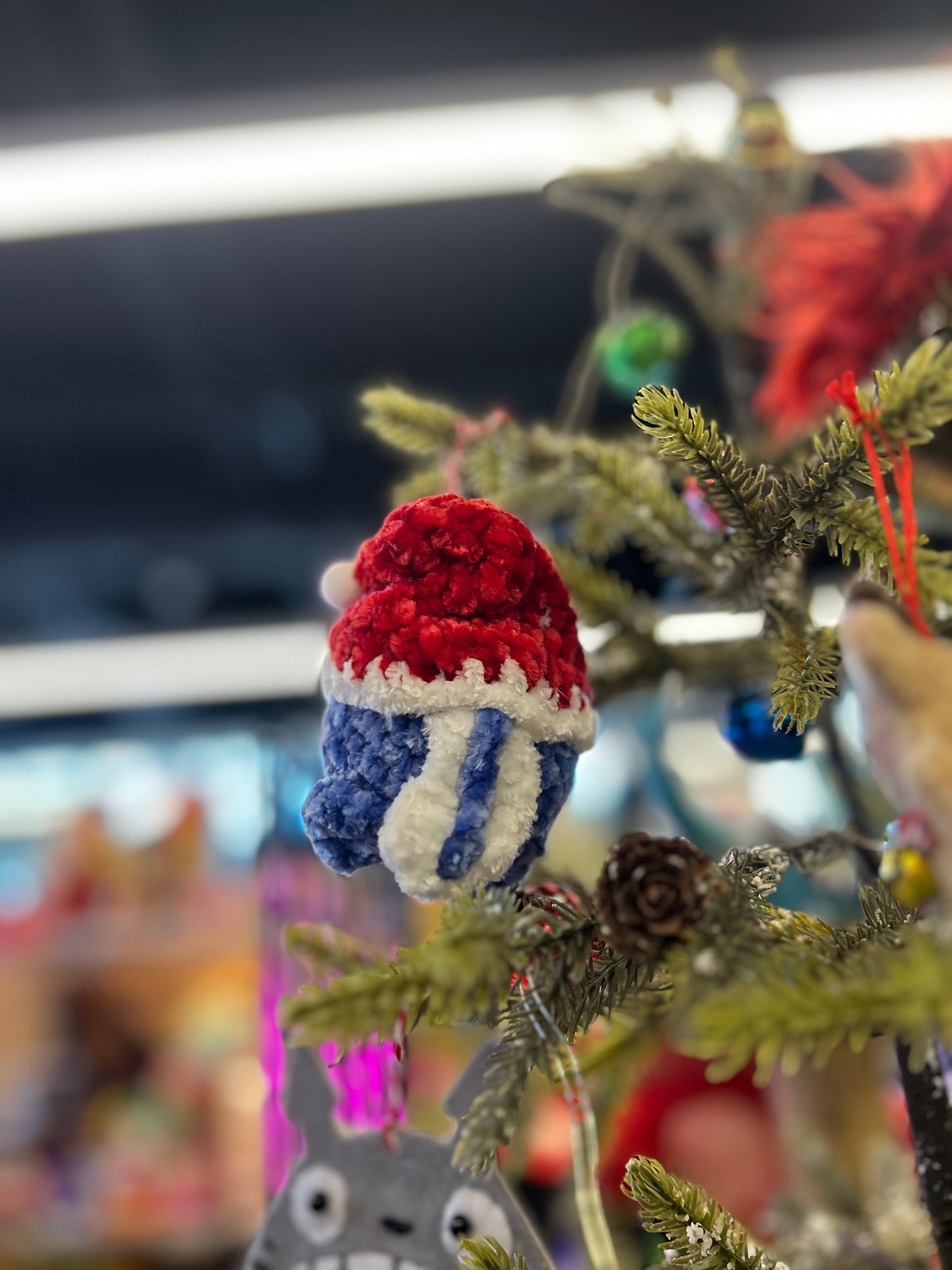 Xmas Fish Creature Ornament