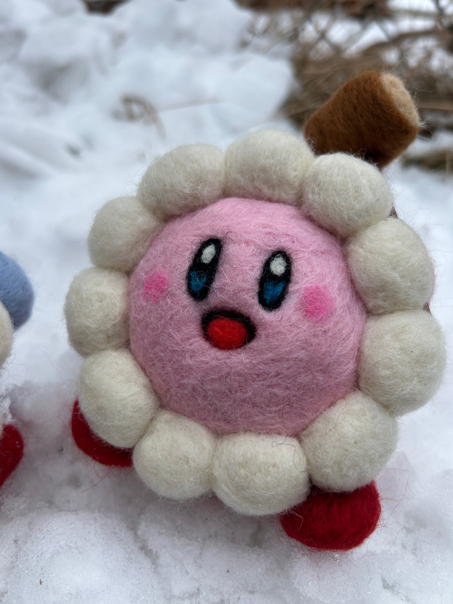 Pink Round Eskimo Guy
