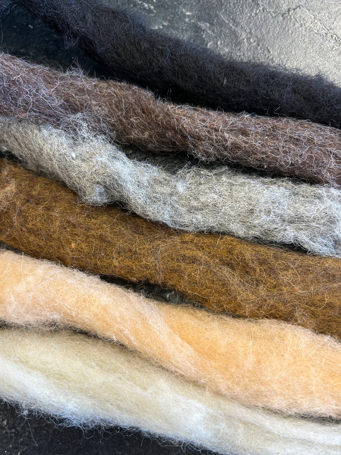 Kekii Crafts Needle Felting Fiber Packs (Core Wool)